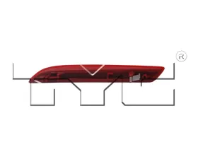 TYC Genera CAPA Certified Reflector Assembly Rear Right