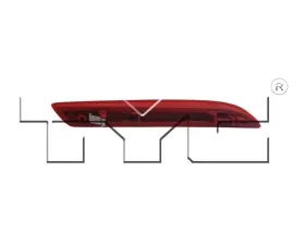TYC Genera CAPA Certified Reflector Assembly Rear Left