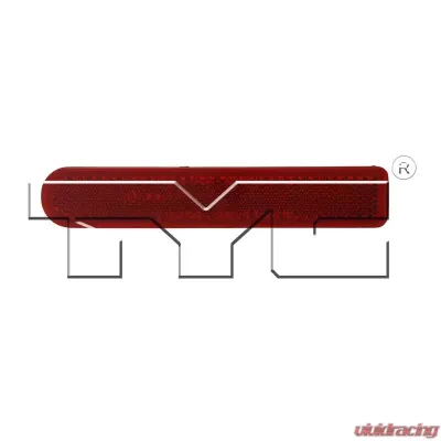 TYC Genera CAPA Certified Reflector Assembly Toyota FJ Cruiser Rear Right 2007-2014 - 17-5323-00-9
