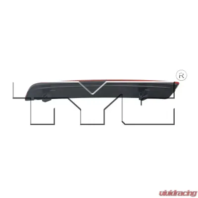 TYC Genera CAPA Certified Reflector Assembly Chevrolet Malibu Rear Right 2013-2016 - 17-5333-00-9