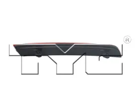 TYC Genera CAPA Certified Reflector Assembly Chevrolet Malibu Rear Left 2013-2016