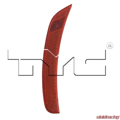 TYC Genera CAPA Certified Side Marker Light Assembly Fiat 500 Rear Right 2012-2017 - 17-5375-00-9