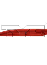 TYC Genera CAPA Certified Reflector Assembly Hyundai Elantra Rear Right 2013-2014                                     - 17-5415-00-9 - Image 3