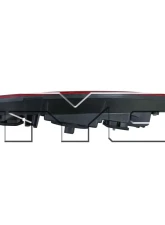TYC Genera CAPA Certified Tail Light Assembly Honda Pilot Left Inner 2016-2018                                     - 17-5596-00-9 - Image 3