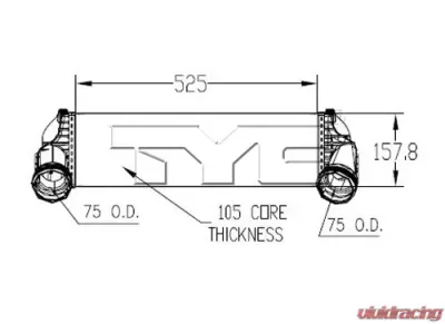TYC Genera Turbocharger Intercooler BMW - 18021