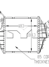 TYC Genera Turbocharger Intercooler Volkswagen Beetle                                     - 18034 - Image 4