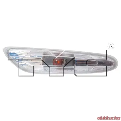 TYC Genera CAPA Certified Side Repeater Light Assembly BMW Right - 18-0399-00-9