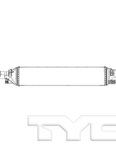 TYC Genera Turbocharger Intercooler Audi 2.0L 4-Cyl                                     - 18050 - Image 3