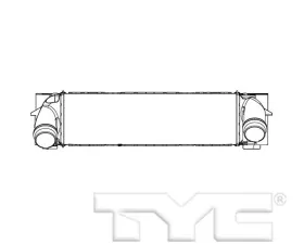 TYC Genera Turbocharger Intercooler BMW 2.0L 4-Cyl