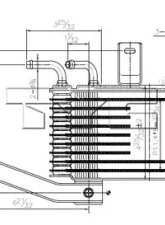 TYC Genera Automatic Transmission Oil Cooler Toyota Camry 2002-2006                                     - 19003 - Image 4