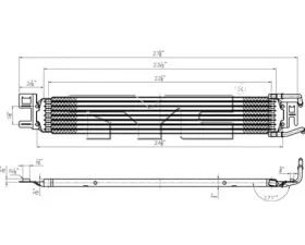 TYC Genera Automatic Transmission Oil Cooler Ford Focus 2005-2007