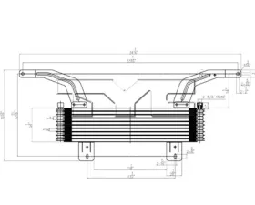 TYC Genera Automatic Transmission Oil Cooler Ford 7.3L V8