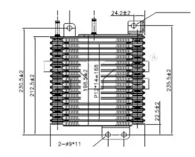 TYC Genera Automatic Transmission Oil Cooler Mitsubishi Outlander 2003-2006