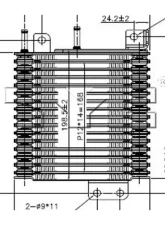 TYC Genera Automatic Transmission Oil Cooler Mitsubishi Outlander 2003-2006                                     - 19024 - Image 5