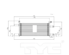 TYC Genera Automatic Transmission Oil Cooler Ram 2014-2018