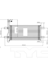 TYC Genera Automatic Transmission Oil Cooler Nissan Armada 2005-2015                                     - 19079 - Image 2