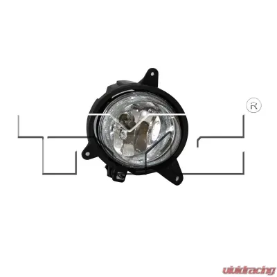 TYC Genera Fog Light Assembly Kia Sorento Right 2003-2006 - 19-5885-00
