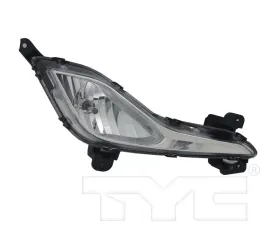 TYC Genera CAPA Certified Fog Light Assembly Hyundai Elantra Right 2013-2017