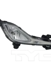 TYC Genera CAPA Certified Fog Light Assembly Hyundai Elantra Right 2013-2017                                     - 19-6027-00-9 - Image 2