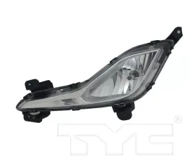 TYC Genera CAPA Certified Fog Light Assembly Hyundai Elantra Left 2013-2017