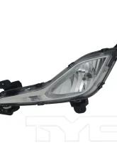 TYC Genera CAPA Certified Fog Light Assembly Hyundai Elantra Left 2013-2017                                     - 19-6028-00-9 - Image 2