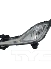 TYC Genera CAPA Certified Fog Light Assembly Hyundai Elantra Left 2013-2017                                     - 19-6028-00-9 - Image 2