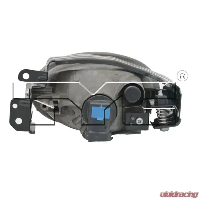 TYC Genera CAPA Certified Fog Light Assembly Honda Civic Right 2013-2015 1.8L 4-Cyl - 19-6047-00-9