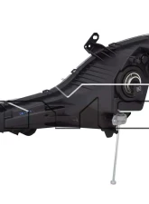 TYC Genera CAPA Certified Fog Light Assembly Hyundai Elantra Right 2014-2016                                     - 19-6107-00-9 - Image 2