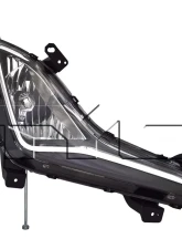 TYC Genera CAPA Certified Fog Light Assembly Hyundai Elantra Right 2014-2016                                     - 19-6107-00-9 - Image 5