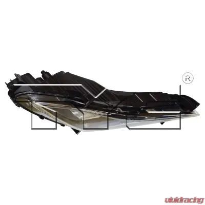TYC Genera CAPA Certified Fog Light Assembly Hyundai Elantra Right 2014-2016 - 19-6107-00-9