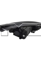 TYC Genera CAPA Certified Headlight Assembly Hyundai Tucson Left 2010-2013                                     - 20-12362-00-9 - Image 2