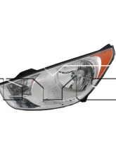 TYC Genera CAPA Certified Headlight Assembly Hyundai Tucson Left 2010-2013                                     - 20-12362-00-9 - Image 2