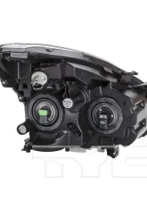 TYC Genera CAPA Certified Headlight Assembly Nissan Rogue Left 2013                                     - 20-12528-90-9 - Image 2