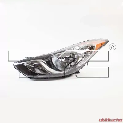 TYC Genera CAPA Certified Headlight Assembly Hyundai Elantra Left 2011-2013 - 20-12552-00-9