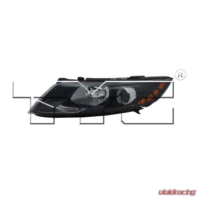 TYC Genera CAPA Certified Headlight Assembly Kia Optima Left 2011-2013 - 20-12554-90-9