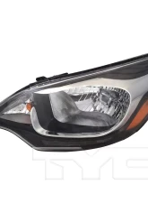 TYC Genera CAPA Certified Headlight Assembly Kia Rio Left 2012-2017                                     - 20-14390-00-9 - Image 4