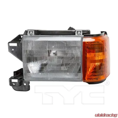 TYC Genera Headlight Assembly Ford Left 1987-1991 - 20-1571-00