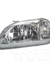 TYC Genera Headlight Assembly Honda Civic Left 1999-2000                                     - 20-5662-01-9 - Image 5
