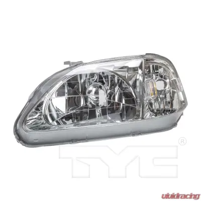 TYC Genera Headlight Assembly Honda Civic Left 1999-2000 - 20-5662-01-9