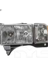 TYC Genera Headlight Assembly Dodge Left 1999-2002                                     - 20-6070-00 - Image 5