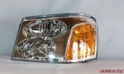 TYC Genera CAPA Certified Headlight Assembly GMC Envoy Left 2002-2009 - 20-6368-00-9