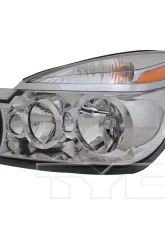 TYC Genera CAPA Certified Headlight Assembly Buick Rendezvous Left 2006-2007                                     - 20-6544-80-9 - Image 4