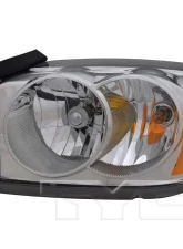 TYC Genera CAPA Certified Headlight Assembly Dodge Dakota Left 2006-2007                                     - 20-6588-90-9 - Image 4