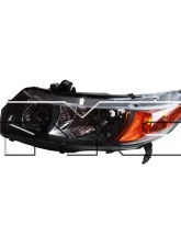 TYC Genera Headlight Assembly Honda Civic Left 2006-2009                                     - 20-6736-01-9 - Image 2