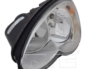 TYC Genera CAPA Certified Headlight Assembly Chrysler PT Cruiser Left 2006-2010