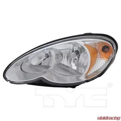 TYC Genera CAPA Certified Headlight Assembly Chrysler PT Cruiser Left 2006-2010 - 20-6774-00-9