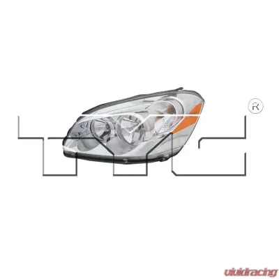TYC Genera CAPA Certified Headlight Assembly Buick Lucerne Left 2006-2007 - 20-6778-00-9