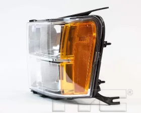 TYC Genera CAPA Certified Headlight Assembly GMC Sierra Left 2007-2014