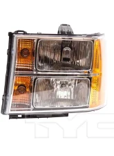 TYC Genera CAPA Certified Headlight Assembly GMC Sierra Left 2007-2014                                     - 20-6820-00-9 - Image 5