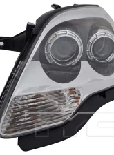 TYC Genera CAPA Certified Headlight Assembly GMC Acadia Left 2008-2012                                     - 20-6892-90-9 - Image 6